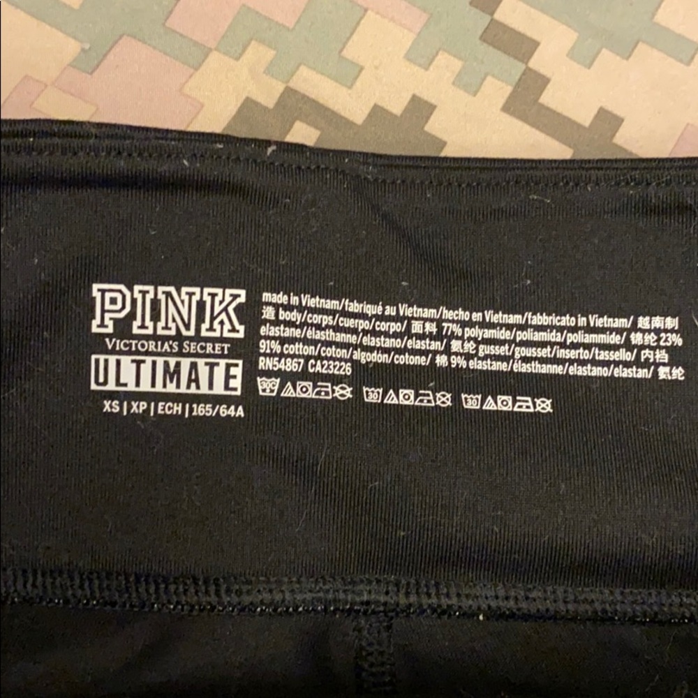 Pink Victoria’s Secret ultimate leggings - Picture 2 of 4